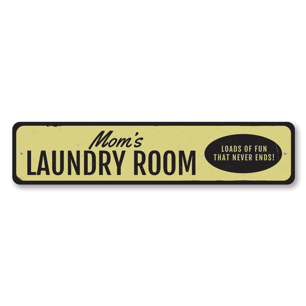 Laundry Room Loads of Fun Custom Round Wall Clock Easy to Read Personalized Analog Rustic Clocks Battery Operated Silent Non Ticking Novelty K並行輸入 Laundry Room Loads of Fun Sign - Laundry Room Wall Quote Decals