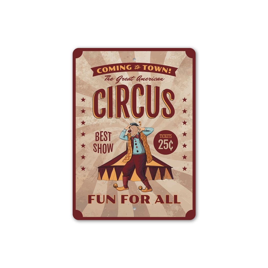【サイン入・ステッカー付】INNOSENT in FORMAL / CIRCUS Coming to Town Circus Metal Sign | eBay