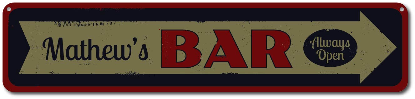 Garage We/'re Open Sign Personalized Friendly Mechanic Name Sign ENSA1001535