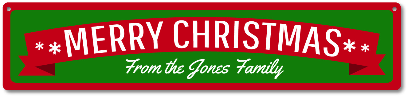 Merry Christmas Sign, Custom Merry Christmas Banner Sign ENSA1000017 | eBay