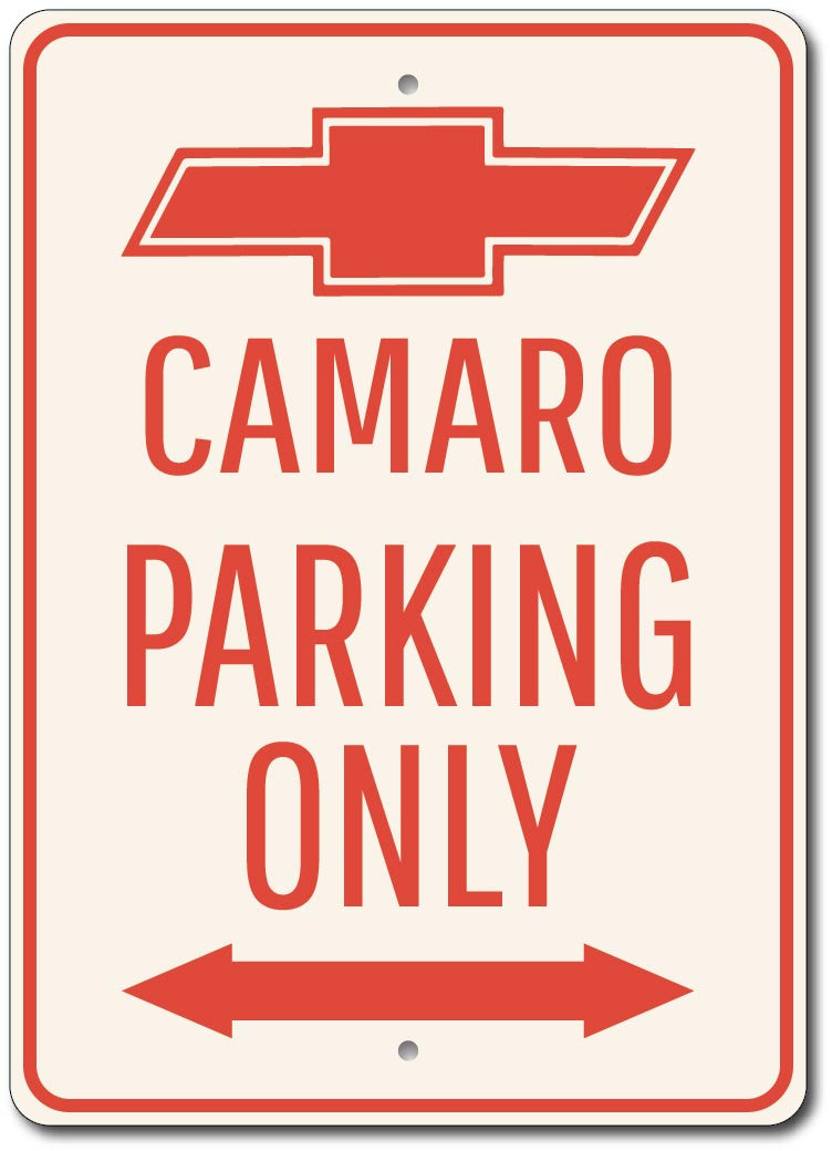 1984 84 CHEVY CAMARO Z28 Parking Sign